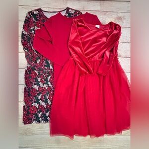 Girls Red dresses